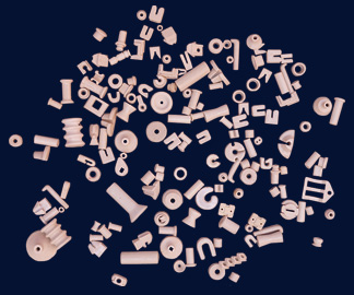 thread beads for textile